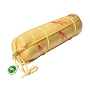 Provolone dulce Valpadana, queso italiano en pieza de aproximadamente 5 kg.