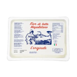 Fior di Latte Napoletano de Latteria Vesuviana, mozzarella fresca italiana de 500 g en formato de caja de 3 kg.