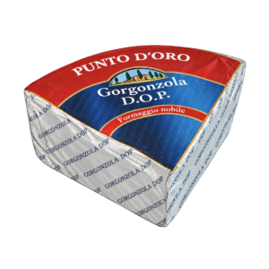 Gorgonzola Bacco Punto Oro Defendi, porción de un octavo de rueda de 1,5 kg aproximadamente