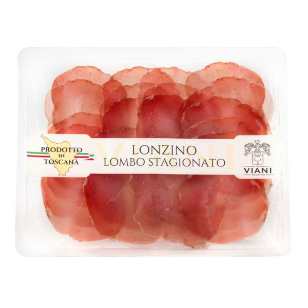 Lonzino Lombo Suino Stagionato Affumicato