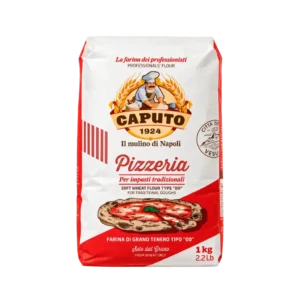 Harina Pizzeria Caputo de tipo 00 en formato de 1 kg.