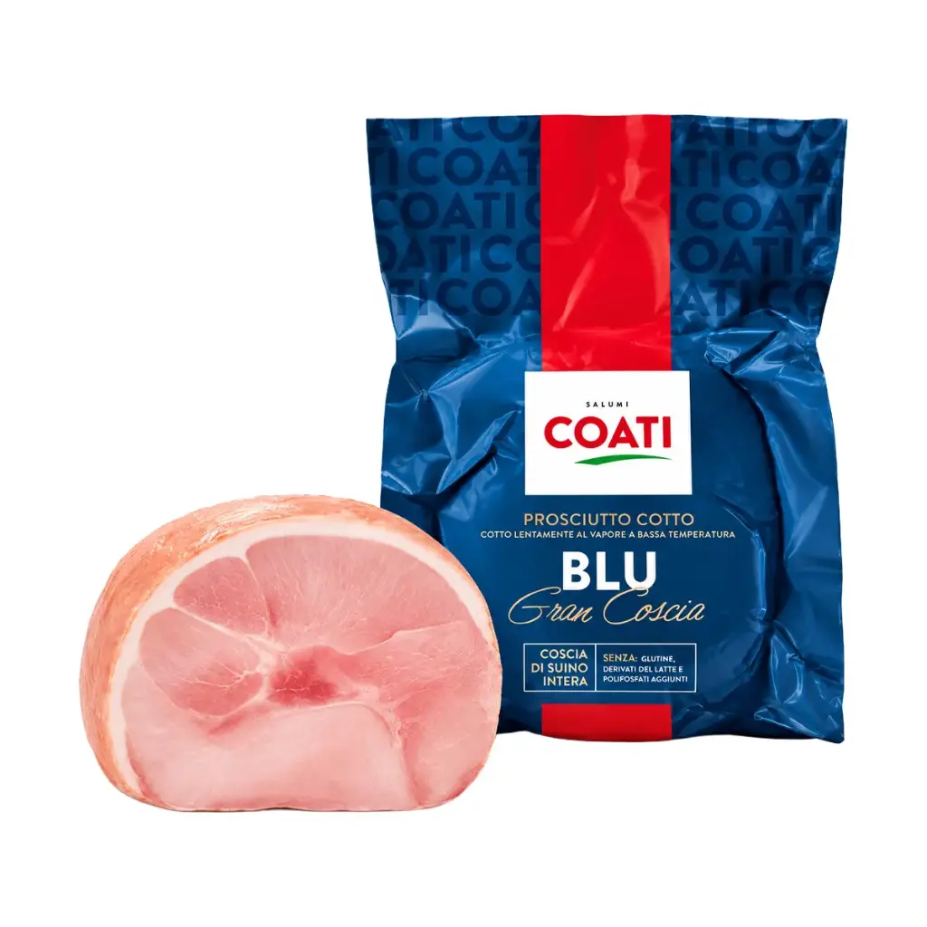 Jamón cocido Blu Coati de aproximadamente 8 kg