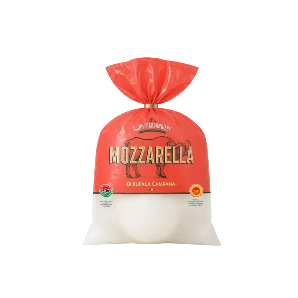 Mozzarella di Búfala Campana DOP 250 g - Il Contrabbandiere