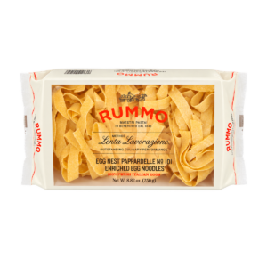 Pappardelle en nidos al huevo n.º 101 Rummo en envase de 250 g.