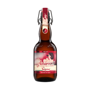 Cerveza Volpina Red Ale Amarcord en botella de 500 ml.