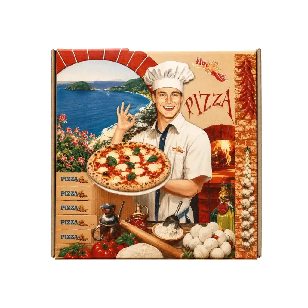 Caja para pizza Astucci de 30 × 30 cm