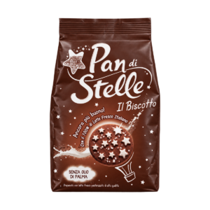 Galletas Pan di Stelle Mulino Bianco en paquete de 350 g.