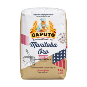 Harina Manitoba Oro Caputo en paquete de 1 kg.
