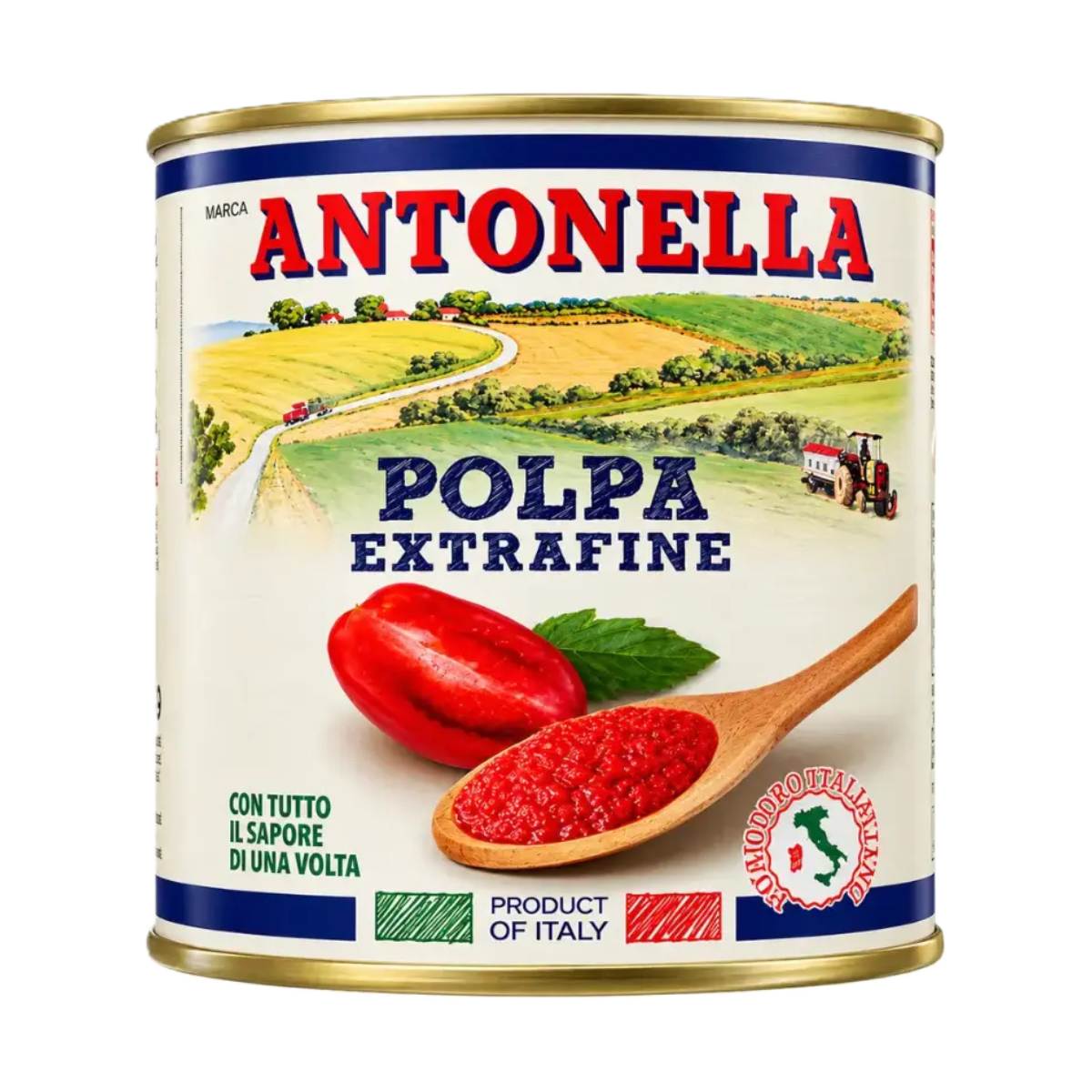 Pulpa de tomate extrafina Antonella en lata de 2,5 kg
