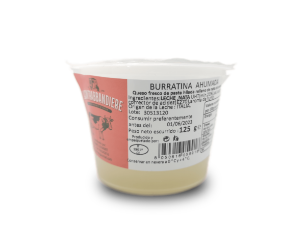 Burrata Affumicata 125gr Senza Testa